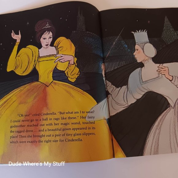 CINDERELLA BY CHARLES PERRAULT - 1979 RELEASE - ORIGINAL 7" RECORD 33-1/3 RPM - Picture 4 of 10